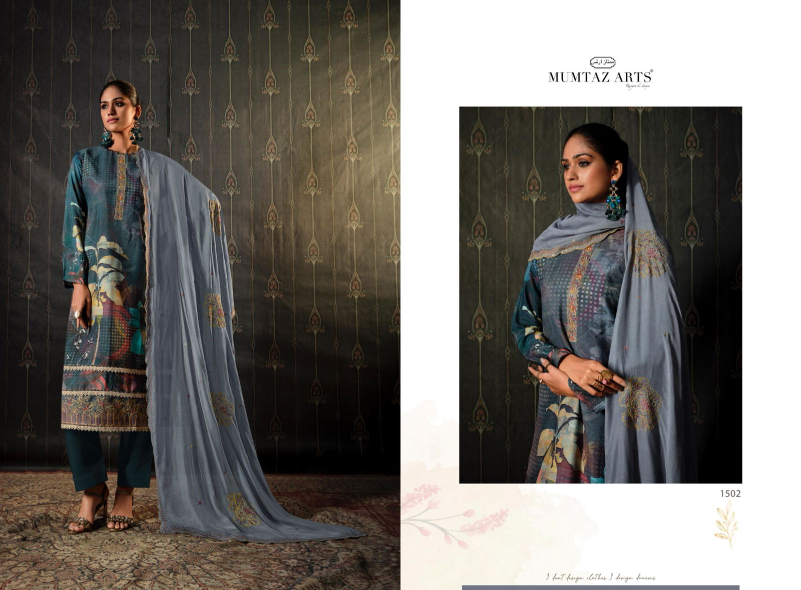 Sitaray By Mumtaz Viscose Muslin Embroidery Dress Material Exporters In India